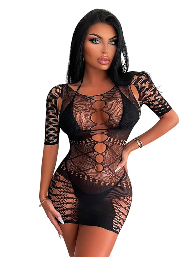 Sexy Lingerie Crotchless Bodysuit