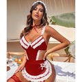 Women’s Babydoll Role Play Maid Costume Set