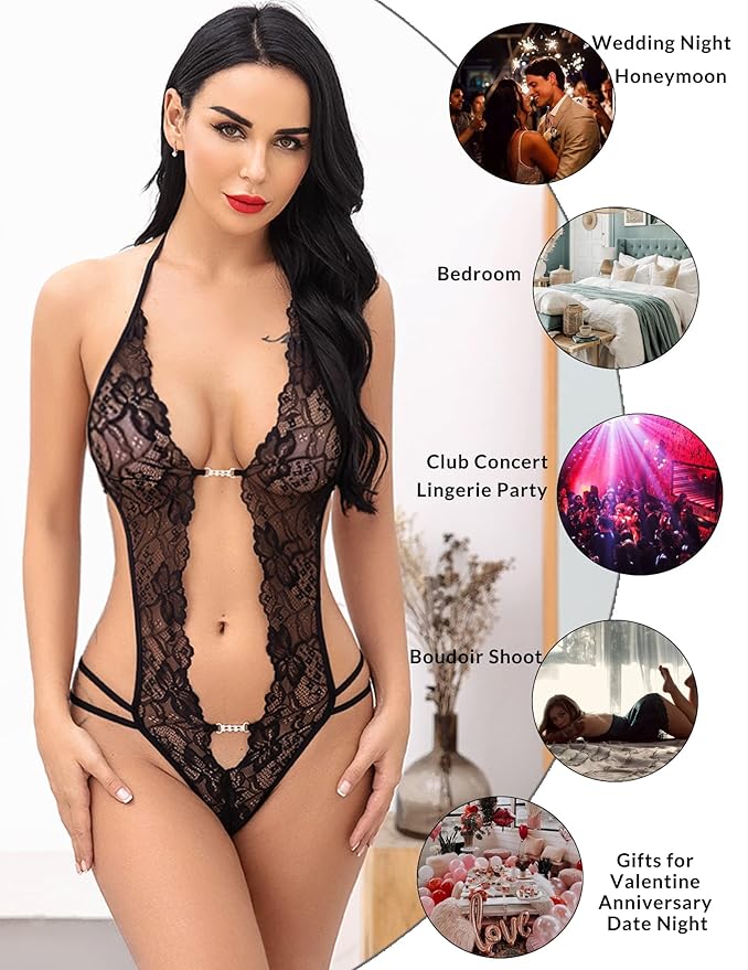 Women Babydoll sexy Nightwear Lingerie